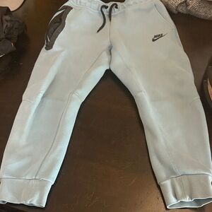 Nike Tech Kids Sky Blue Sweatpants and sweatshirt set
